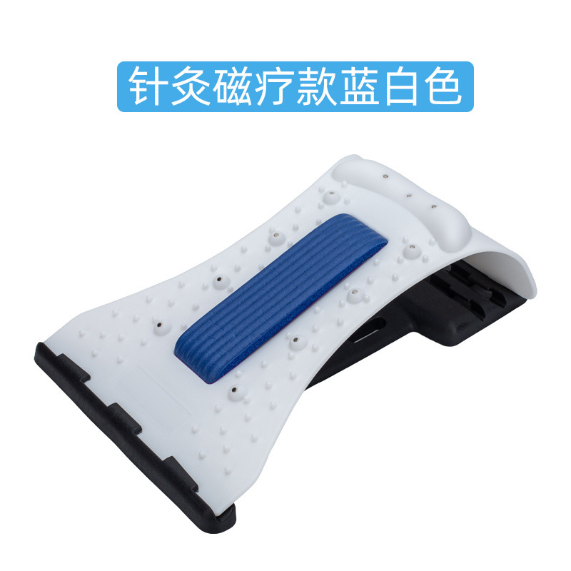 Corrector de columna cervical corrección de masaje de cuello masajeador de espalda especial masajeador lumbar almohada fabricante en stock pelo liso