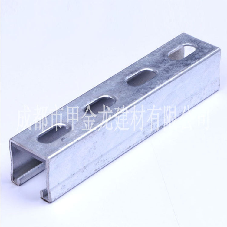 四川成都厂家直售 光伏支架 41*41 41*62规格齐全小C型钢抗震支架