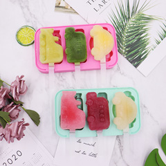 New Model Covered Vehicle Ice Cream Mold Silicone Ice Cream Stick Mold DIY Homemade Ice Cream Mold