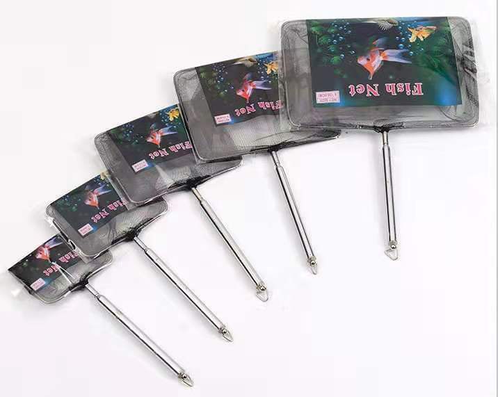 Cinco PESCA DE ACERO INOXIDABLE Número mínimo 3 '(7,5*6 *(14-51)cm)