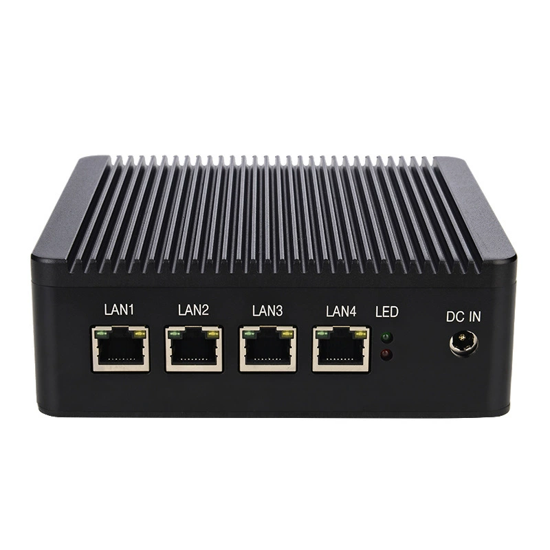 盈驰 Four Net порт Гигабит Soft Road J1900/J4125/N5095 Mini Computer 2.5G Малый хост