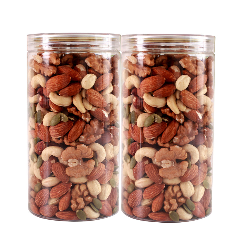 Daily nuts dried fruit pure nuts mixed pure nuts 500g canned bulk snacks factory wholesale one-piece delivery