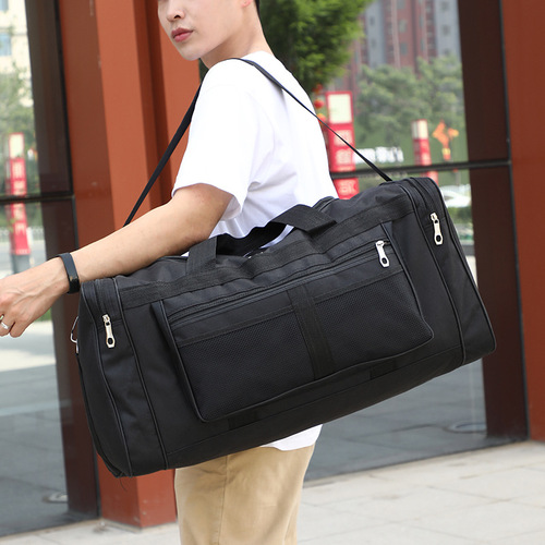 Portable large-capacity foldable travel bag for men and women, long and short trips, moving, maternity bag