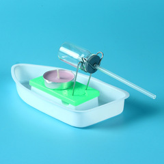 Technology gizmo steamboat experimental equipment physics DIY jet boat educational toys small production material package
