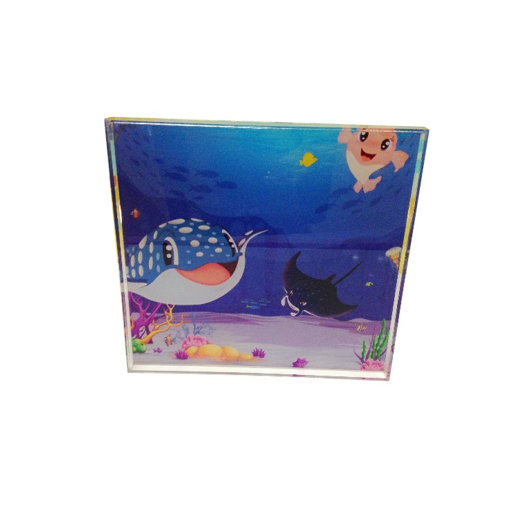 广州长隆酒店主题亚克力托盘 卡通图案酒店用品定作 亚克力制品