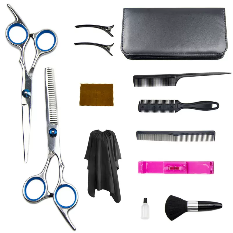 工厂直供理发剪刀套装美发修发工具平剪牙剪美发剪套装组合批发
