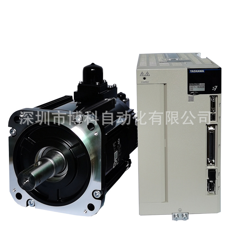 安川伺服电机SGM7J-01A7C6S 全新原装24位绝对值带键槽带油封100W