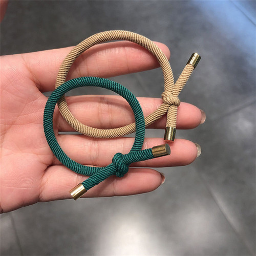 Korean version of the basic small rubber band hair rope for your boyfriend's ball head, wrist headband, high elasticity and durable hair ring headwear