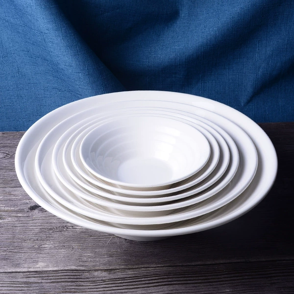 Pure white speaker bowl