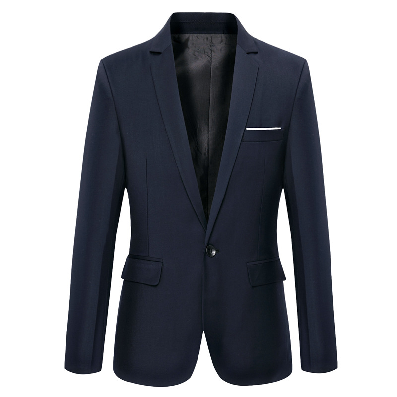 Foreign Trade ebay AliExpress Men's Korean Style Slim-fit Small Suit Men's Casual Small Suit Trendy Men's Jacket