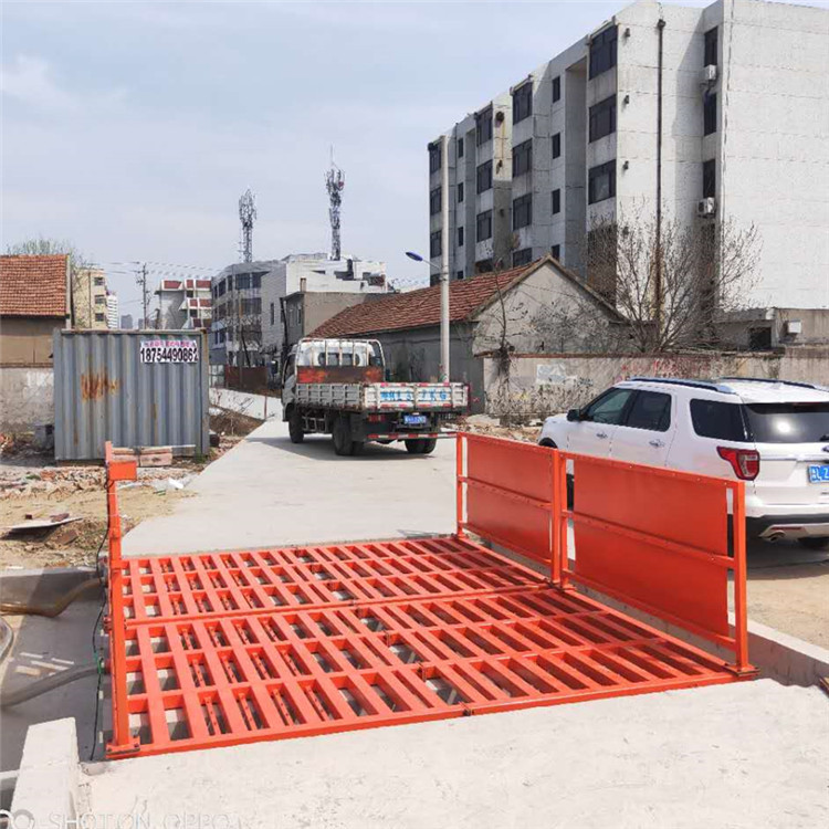 100吨车辆洗轮机洗车机型号齐全移动式建筑工地洗车平台