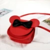 With bow, red