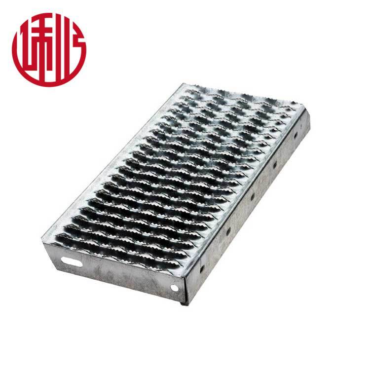 钢格板 鳄鱼嘴脚踏板 镀锌钢格板 建筑施工脚踏 机车货车脚踏板