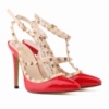 302-5 red patent leather