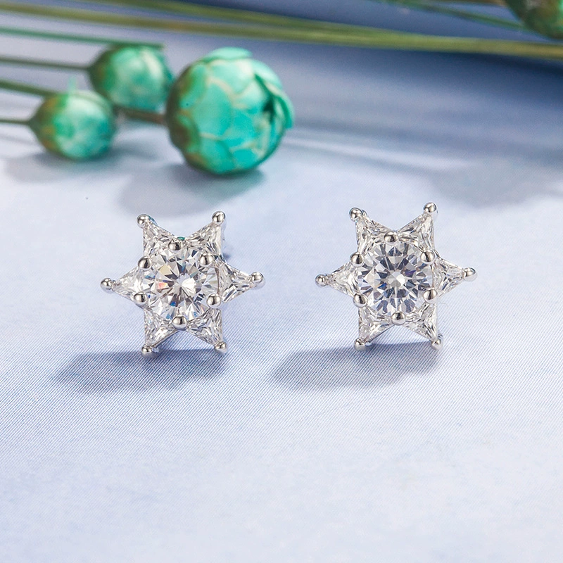 Elegant cute fresh small design earrings, Japanese and Korean, Korean style, trend of season, simple and elegant design