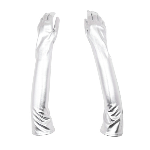 Wholesale Adult Products Flirting Black Gloves Scattered Women's Equipment Five Finger Gloves Adult Products