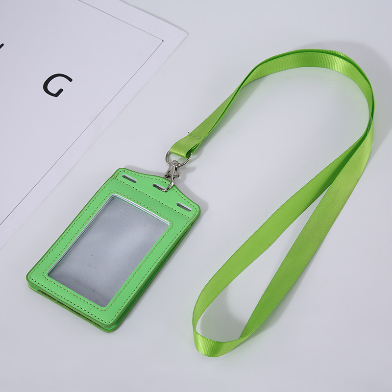 Jinbeisi chuangka tarjeta de trabajo cubierta de la tarjeta de autobús PU multifuncional cubierta de cuero Certificado conjunto de permiso de trabajo bancario