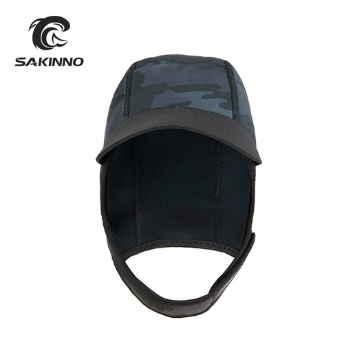 2MM diving hood, warm and cold-proof sun hat, sun protection, quick-drying diving cap, surfing, snorkeling, swimming, winter swimming cap