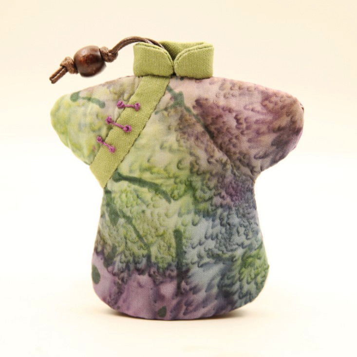 Bordado hecho a mano DIY bolsa de tela bolsa de material bolsa de patchwork cheongsam de producción creativa de suministro transfronterizo