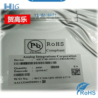 AIC1748-10GY3ATR SMD 电子元器件配单集成电路芯片IC一站配单