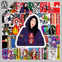 60張行李箱搞怪嘻哈貼畫潮流DIY筆記本電腦死飛滑板吉他防水貼紙