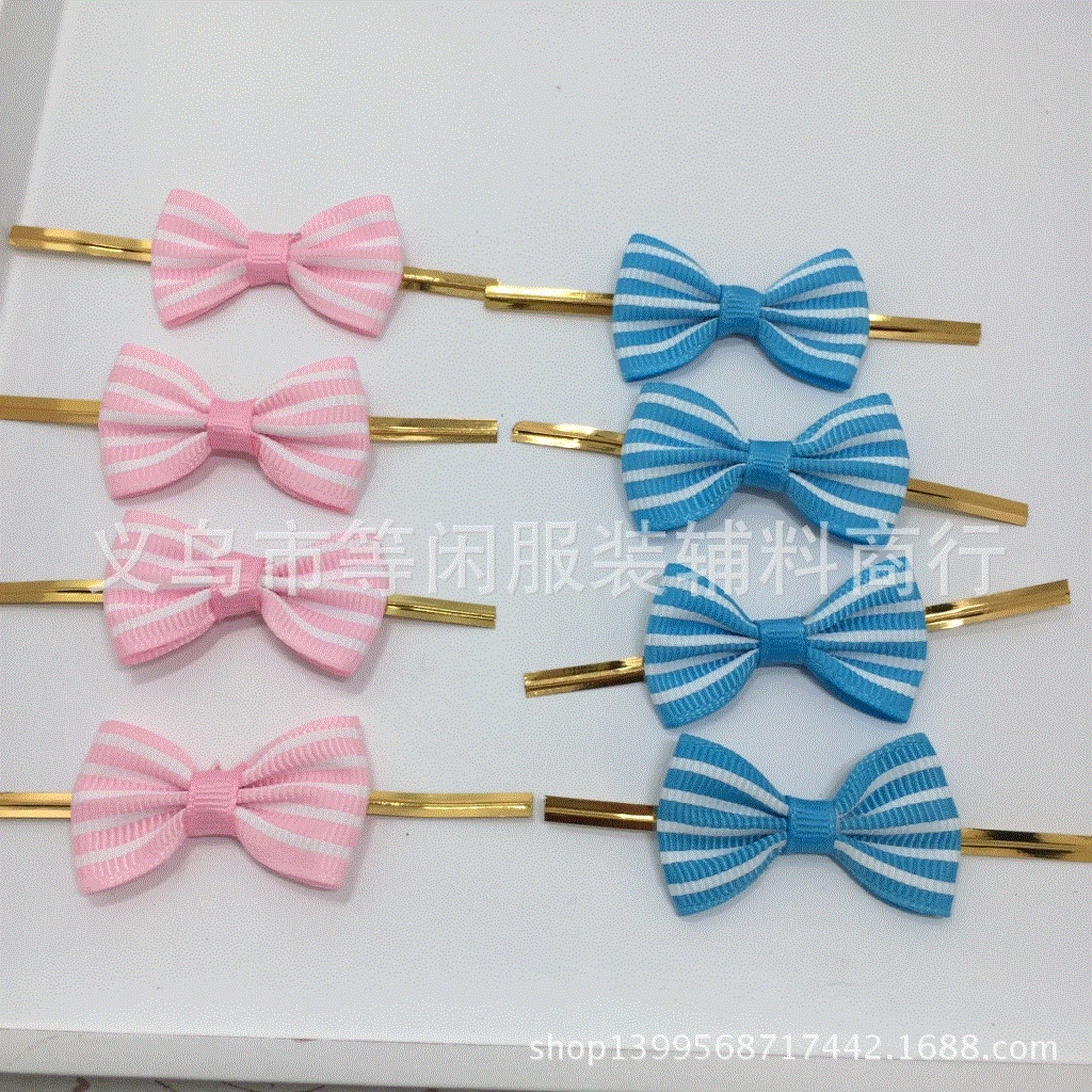 В наличии Поставка Мода крест-зерна уплотнения ручной работы галстук проволоки лук выпечки лук проволока оптом