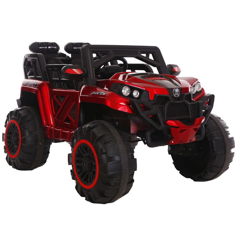 Nueva tracción a las cuatro ruedas de control remoto eléctrico vehículo todoterreno coche de juguete de cuatro ruedas de control remoto coche de la batería cochecito de coche