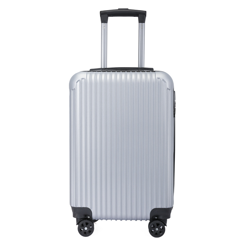 Regalo al por mayor equipaje de 20 pulgadas trolley caso estudiante masculino de gran capacidad de bloqueo de contraseña rueda universal maleta Mute