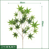 Realistic plastic decorations, layout, plant lamp, maple leaf, 65cm, plants leaves