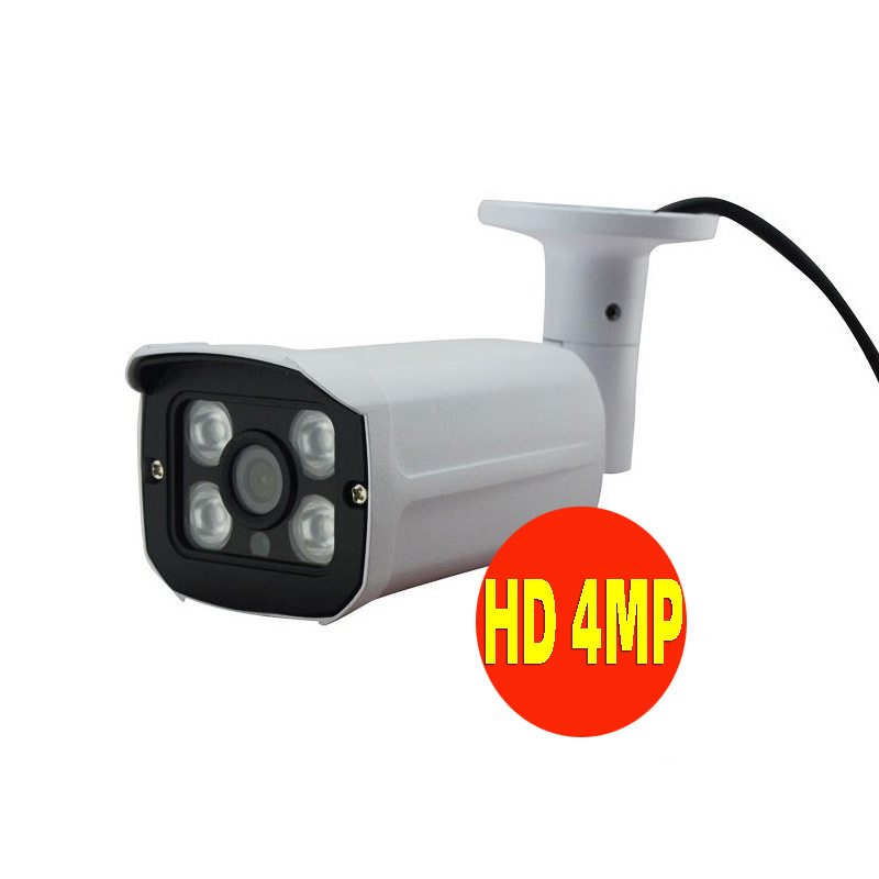 4CH 4MP AHD DVR sistema de monitoreo CCTV CMERA 4 millones kit de monitoreo para enviar disco duro de 500G