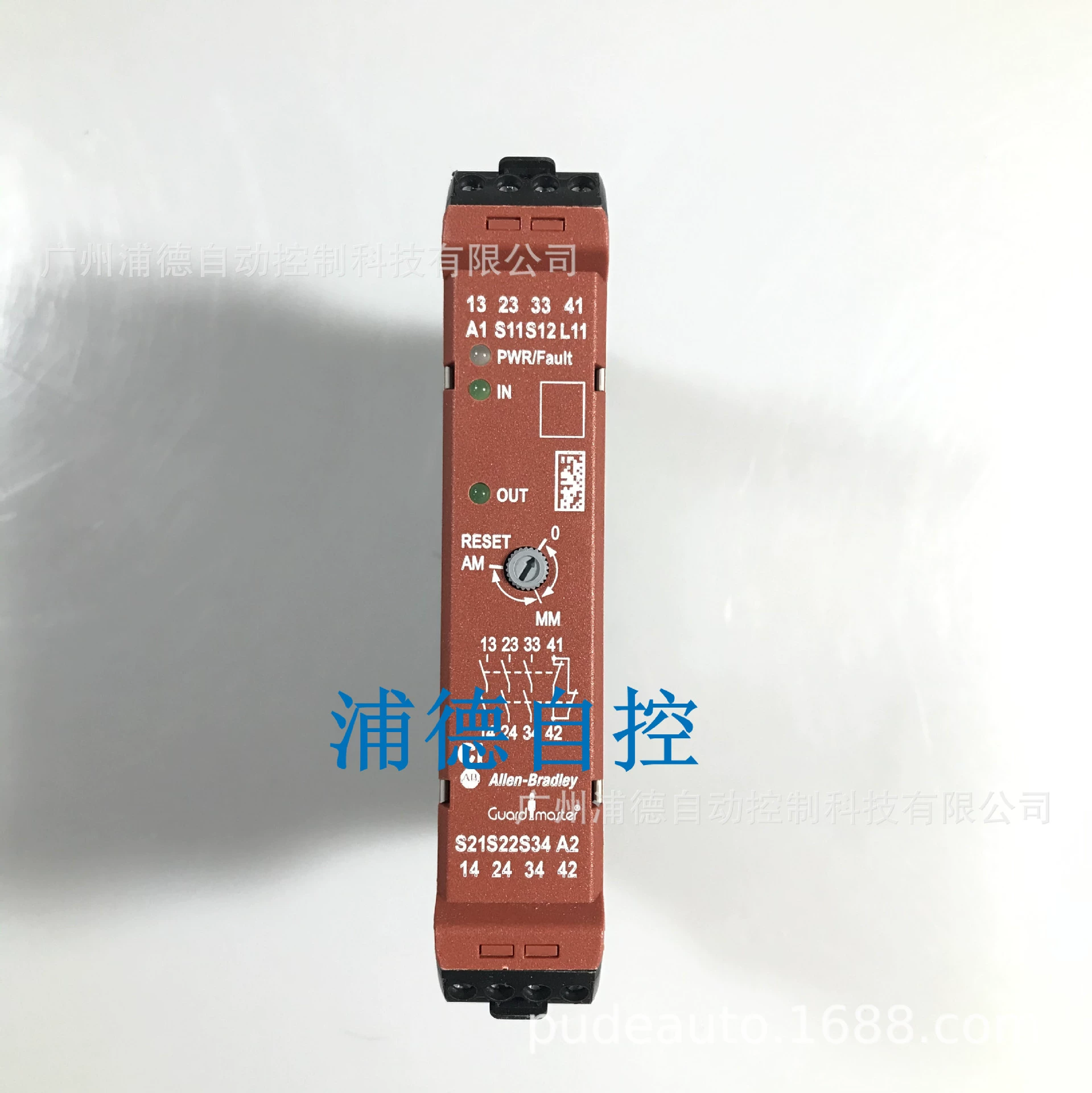 Безопасностная реле Guardmaster CI, RESET AM Allen-Bradley