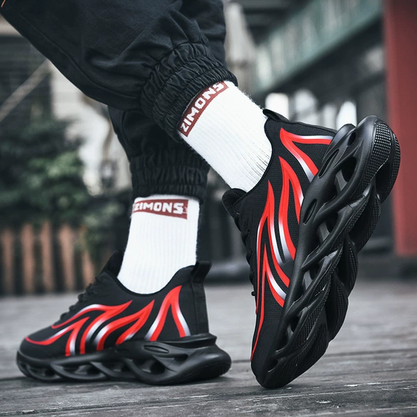 Black and red