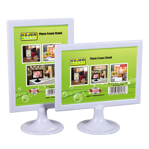 Keji Taika T-shaped transparent table sign stand A4/A5 double-sided table sign photo stand table sign display sign A6 price tag