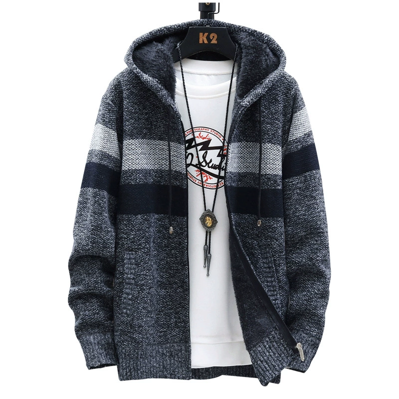 Demi-season knitted sweater, cardigan, baseball shirt, jacket