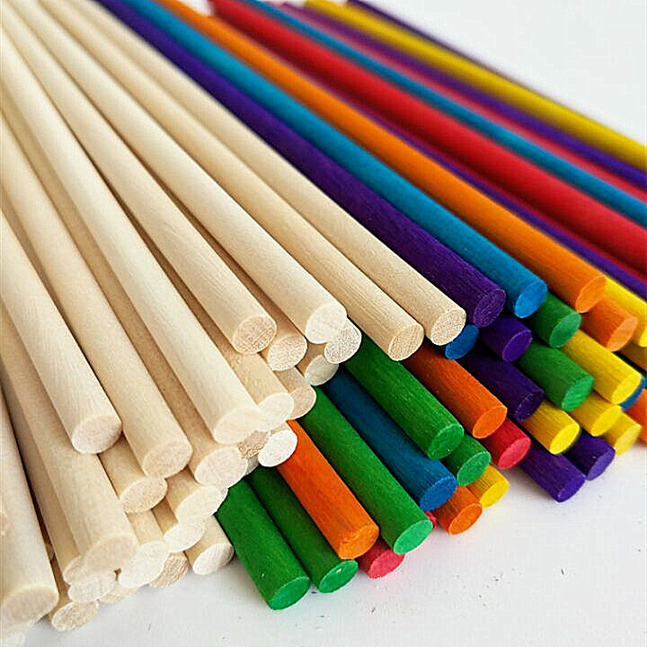 Manufacturers produce various specifications round sticks color round sticks birch sticks wholesale and retail wholesale color sticks