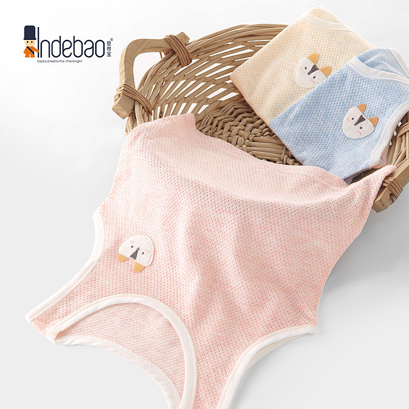 Baby Vest Pure Cotton Type a Baby Sling Boneless Boys and Girls Knitted Kidsren's Vest Summer Toddler Skin-Friendly