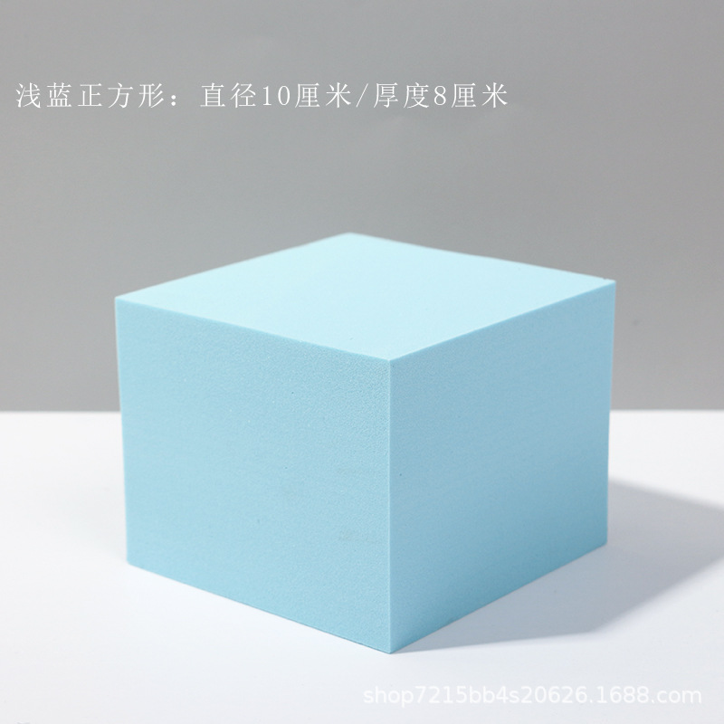 Cubo accesorios de fotografía ins Internet celebridad blanco geométrico tridimensional tiro apoyos decoración fotografía plataforma