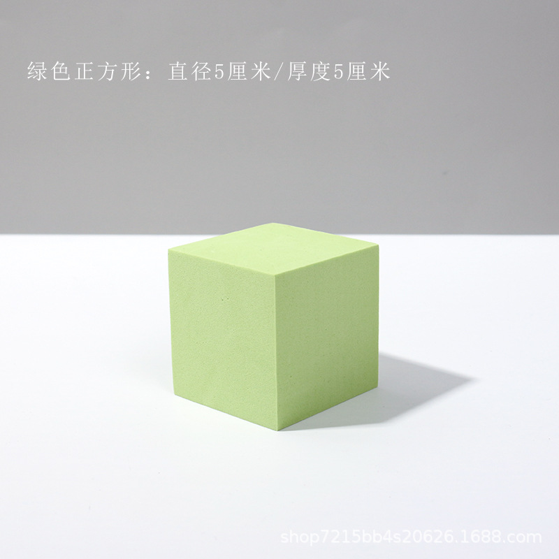 Cubo accesorios de fotografía ins Internet celebridad blanco geométrico tridimensional tiro apoyos decoración fotografía plataforma