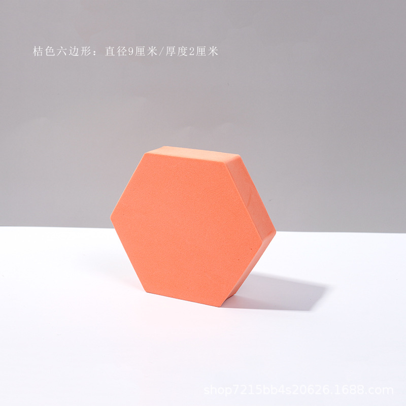 Cubo accesorios de fotografía ins Internet celebridad blanco geométrico tridimensional tiro apoyos decoración fotografía plataforma