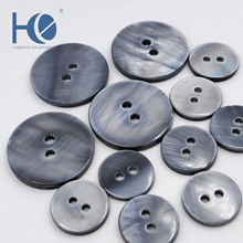 厂家现货直销各种天然贝壳纽扣 珍珠贝壳河贝灰贝衬衫纽扣子