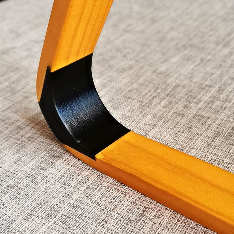 Suministrado directamente por el fabricante, exclusivamente para ventas transfronterizas, rack triangular negro de alta calidad de 57.2 mm para tacos de billar, accesorios de billar, suministros de billar.