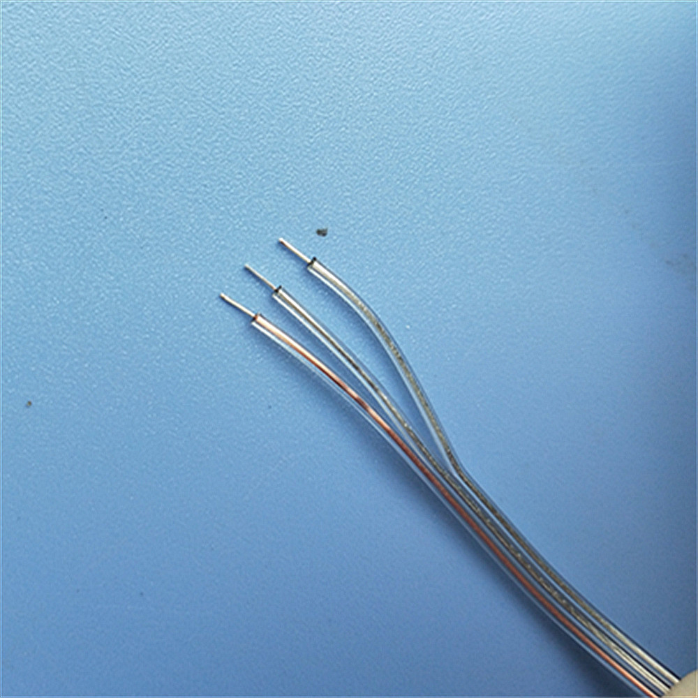 厂家供应环保LED灯饰金银透明3P线银金金色并线400mm26#3.2mm排线