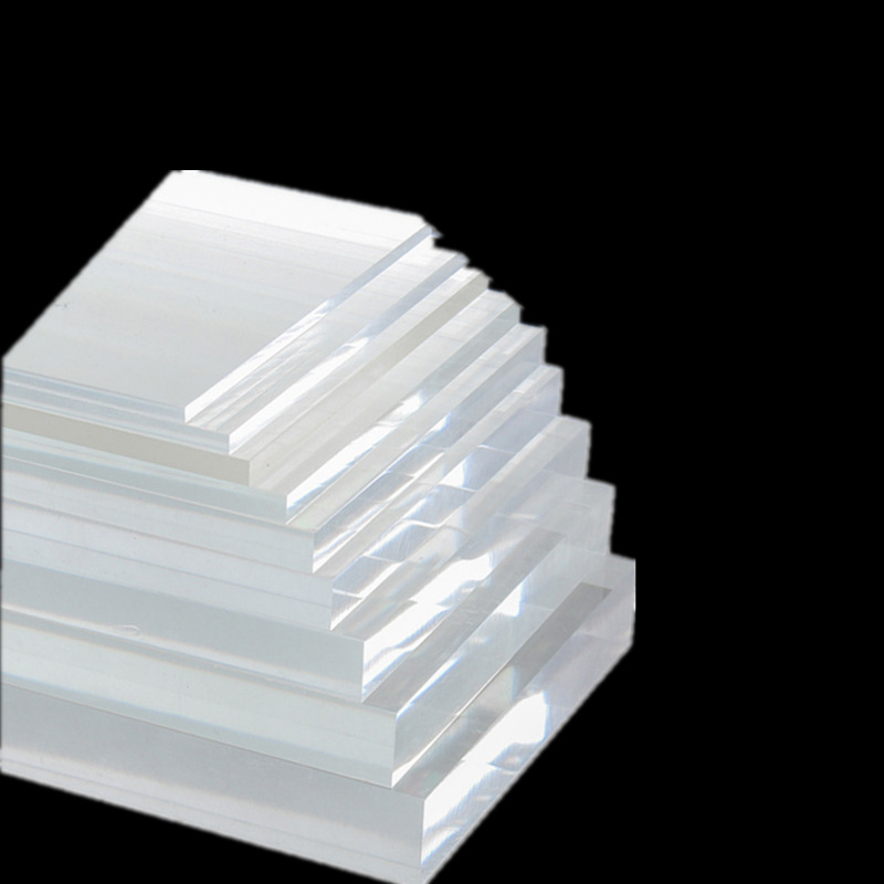 厂家直销亚克力板透明有机玻璃切割激光抛光磨边倒角印刷