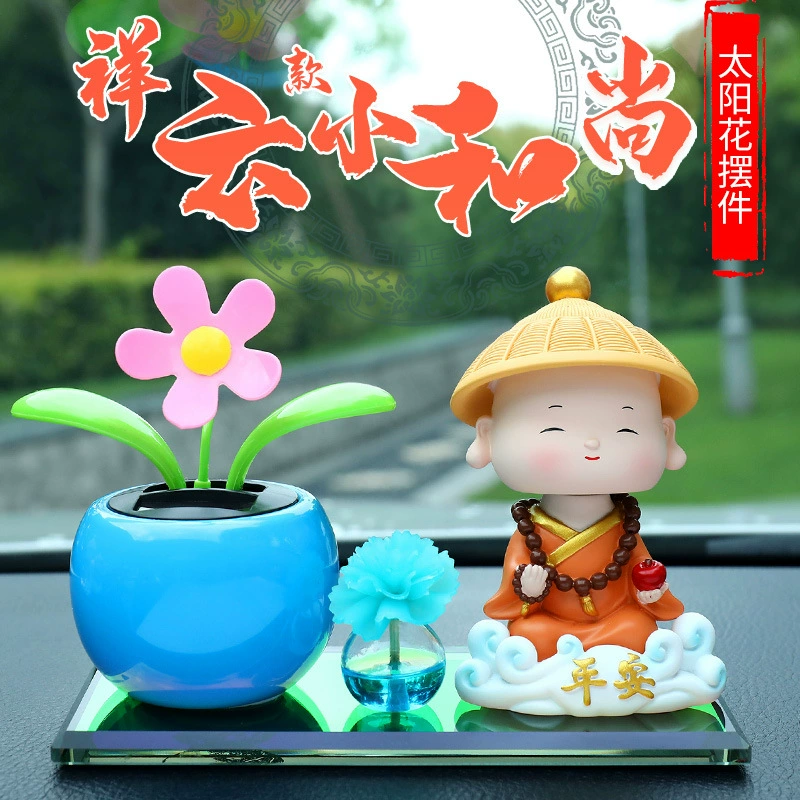 Ароматизатор для автомобиля Xiangyun Little Monk, подвеска-шайкер из смолы, декор для салона автомобиля, аксессуары для авто, легкая роскошь