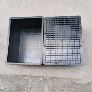 400*300*120 Plastic Box, Anti-static Turnover Box, EU Parts Box, Can Be Equipped with Lid Box, Plastic Material Box