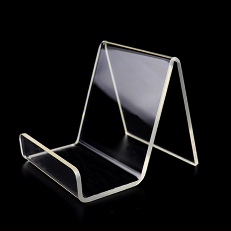 亚克力手机展示架大屏手机柜台展架品牌MP45数码产品陈列支架透明