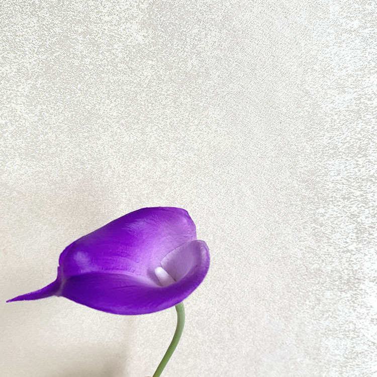 Flor artificial pu sentir Calla Lily Sala decoración del hogar diseño hogar a juego novia celebración flor