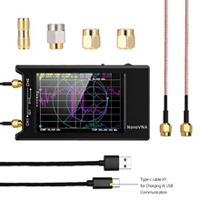 4寸 NanoVNA-H4 矢量网络分析仪 天线分析仪 短波 MF HF VHF UHF