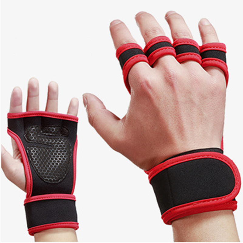 Fitness Deportes Palma protector al aire libre antideslizante protector de palma deportes entrenamiento dedo protector de pesas presión muñeca protector guantes