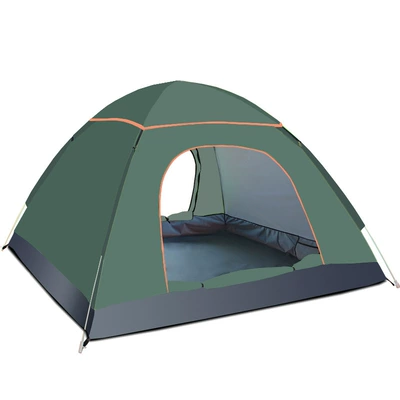 Folding Camping Supplies, Avtomobil dam çadırları - 3-4-people-dark-green-3-4-people